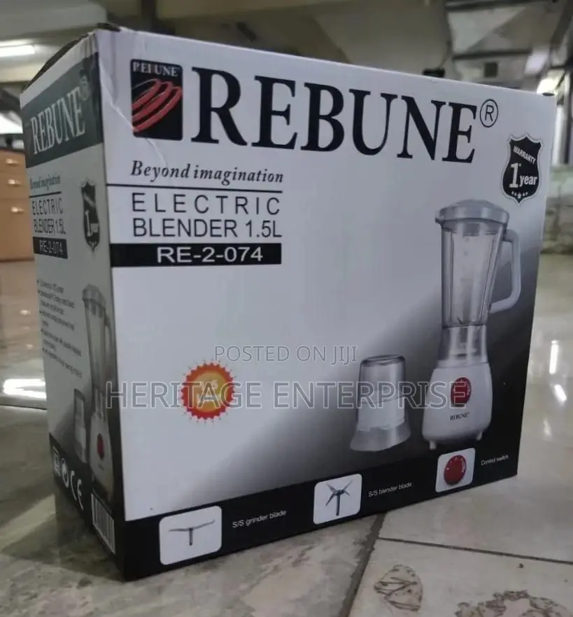 Blender/Rebune Durable 2 in 1 Blender With Juicer.
