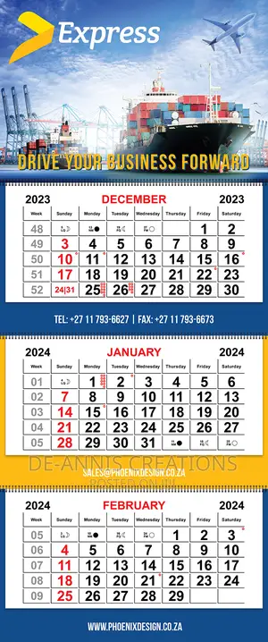Shipping Calendar