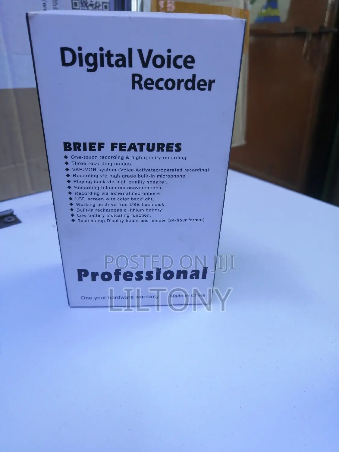 16gb Digital Voice Recorder One Button Recording