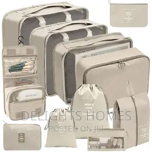 8pcs Luggage Travel Organizers