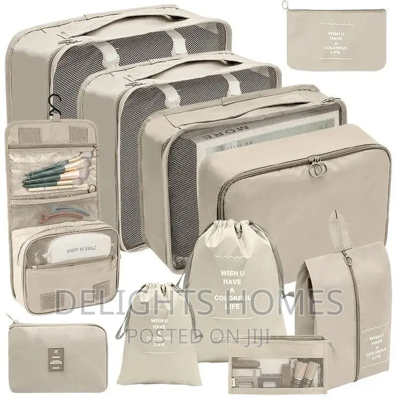8pcs Luggage Travel Organizers