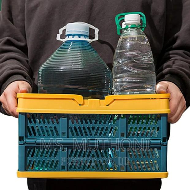 Storage /Shopping Basket With Handle Material:Mesh Plastic - thumbnail 3