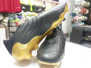 Adidas Copa Sense+ Black and Gold Football Boots