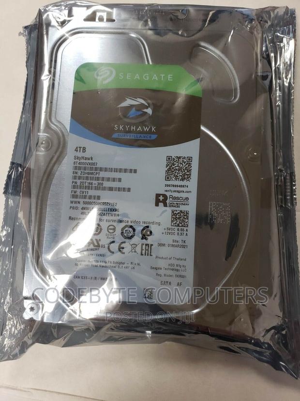 Seagate 4TB Skyhawk SATA III 3.5" Internal HDD - main view