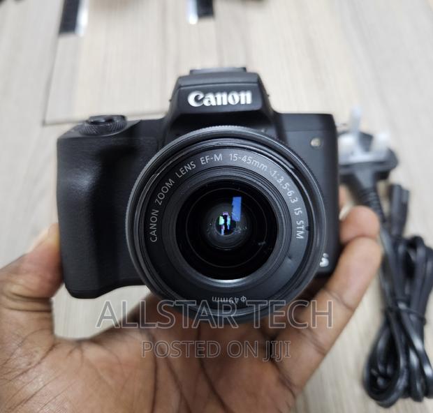 Canon EOS M50 Mark II Mirrorless Camera With 15-45mm Lens ( - thumbnail 3