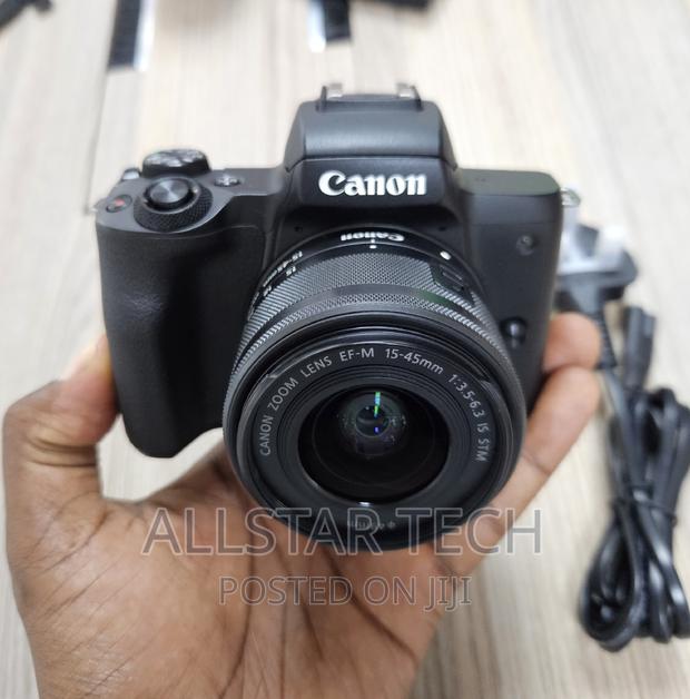 Canon EOS M50 Mark II Mirrorless Camera With 15-45mm Lens ( - thumbnail 4
