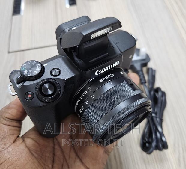 Canon EOS M50 Mark II Mirrorless Camera With 15-45mm Lens ( - thumbnail 5