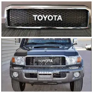 Toyota Land Cruiser 70th Series MESH Grille With Logo/ Name