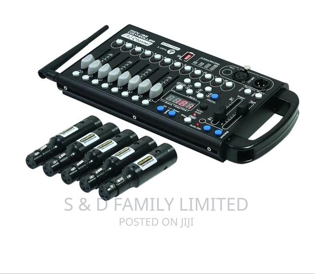 Wireless DMX 512 Controller - main view