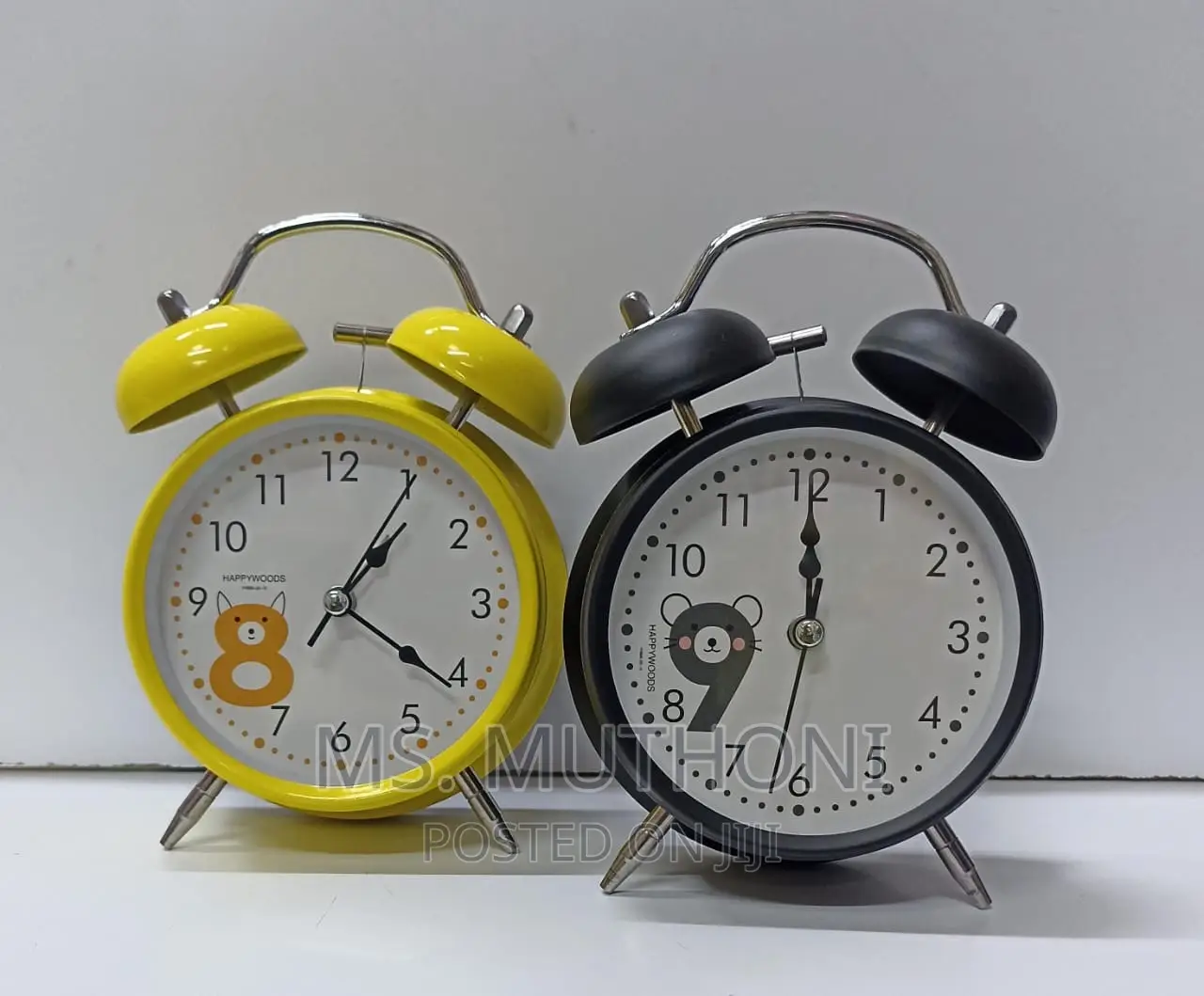 Metallic Alarm Clocks
