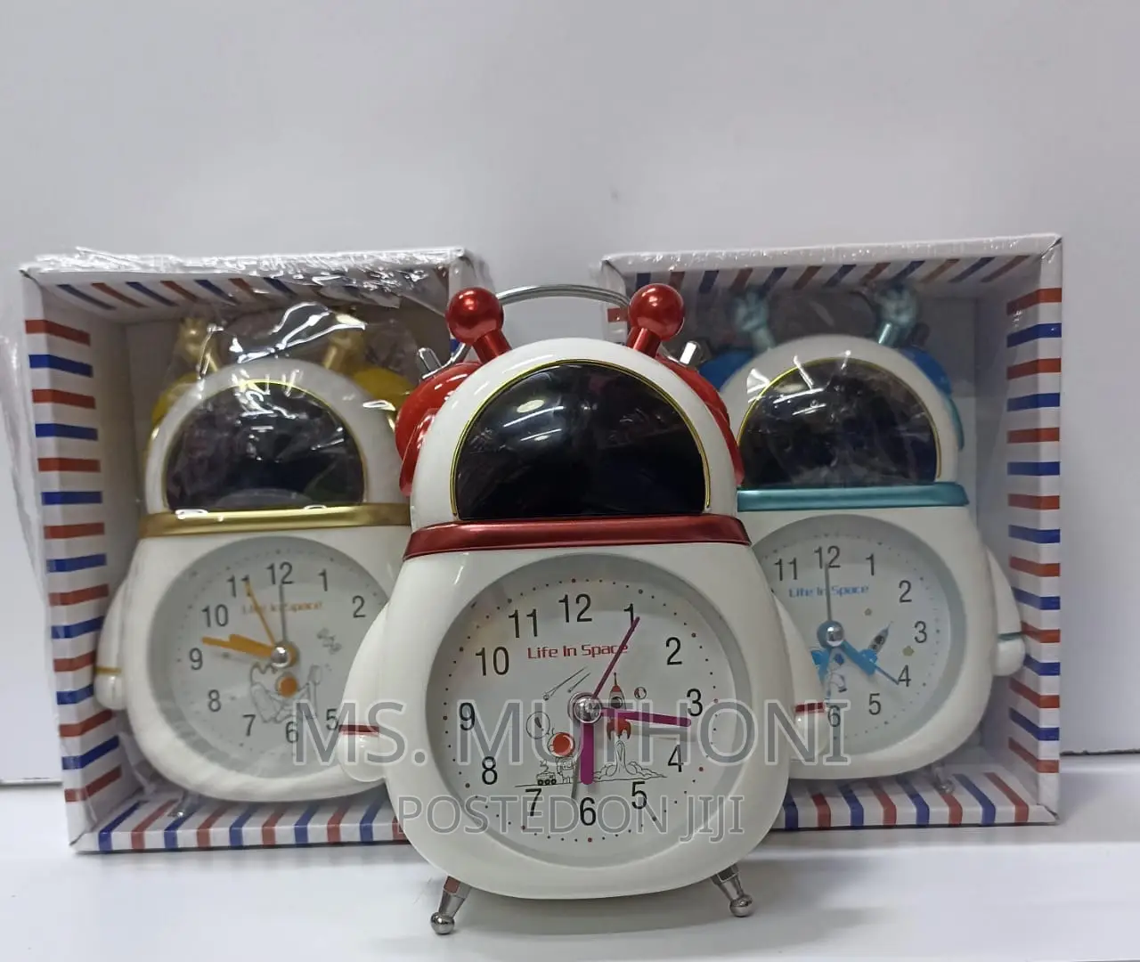 Metallic Alarm Clocks