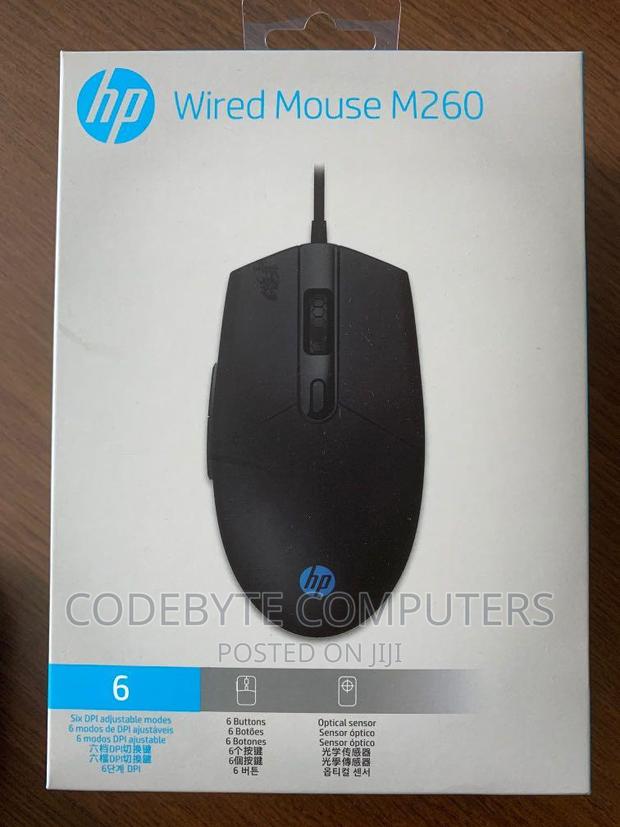 HP USB Gaming Mouse M260 Black - main view
