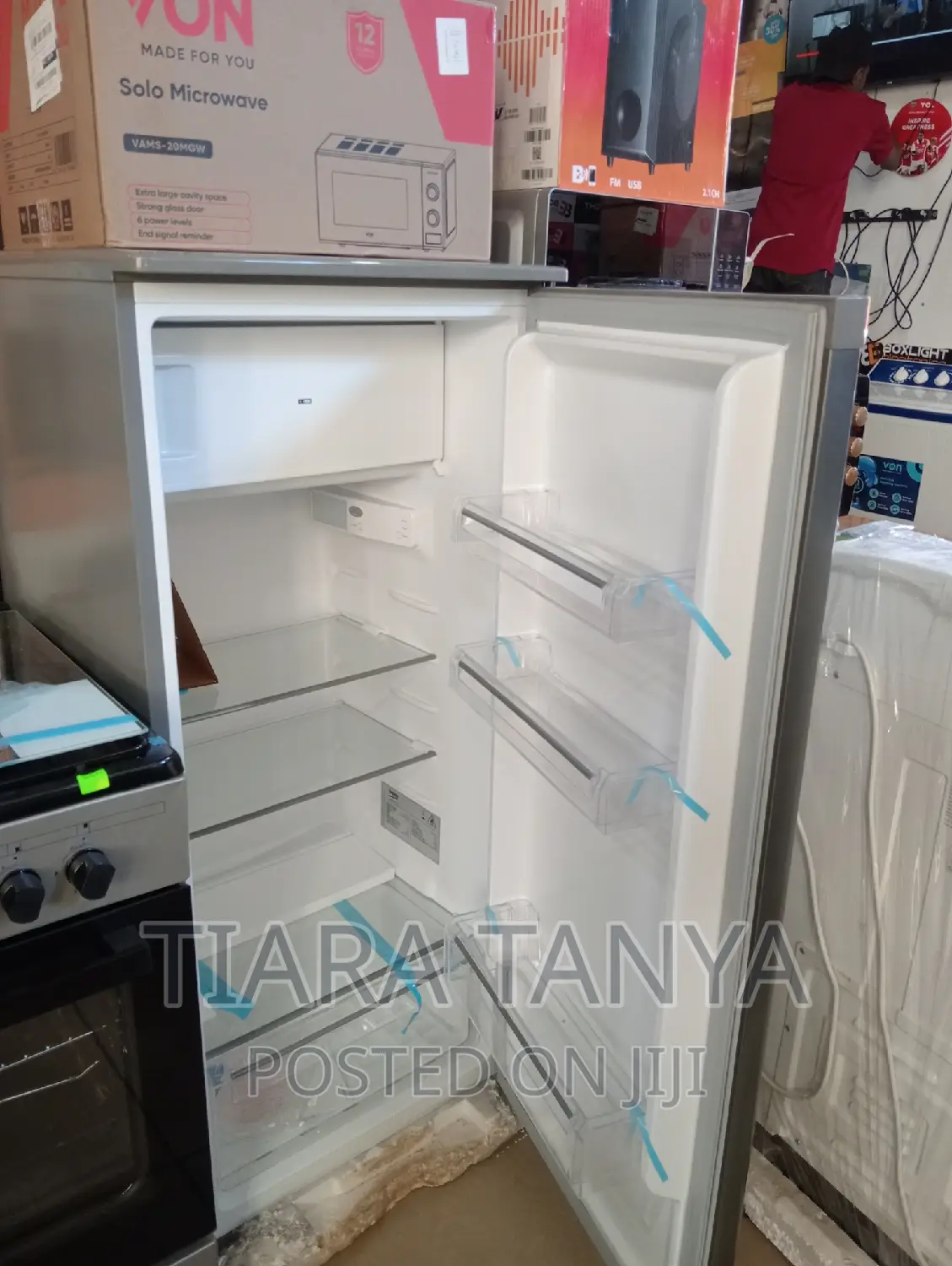 Beko Single Door Fridge – 198ltrs BAS598X UK KE
