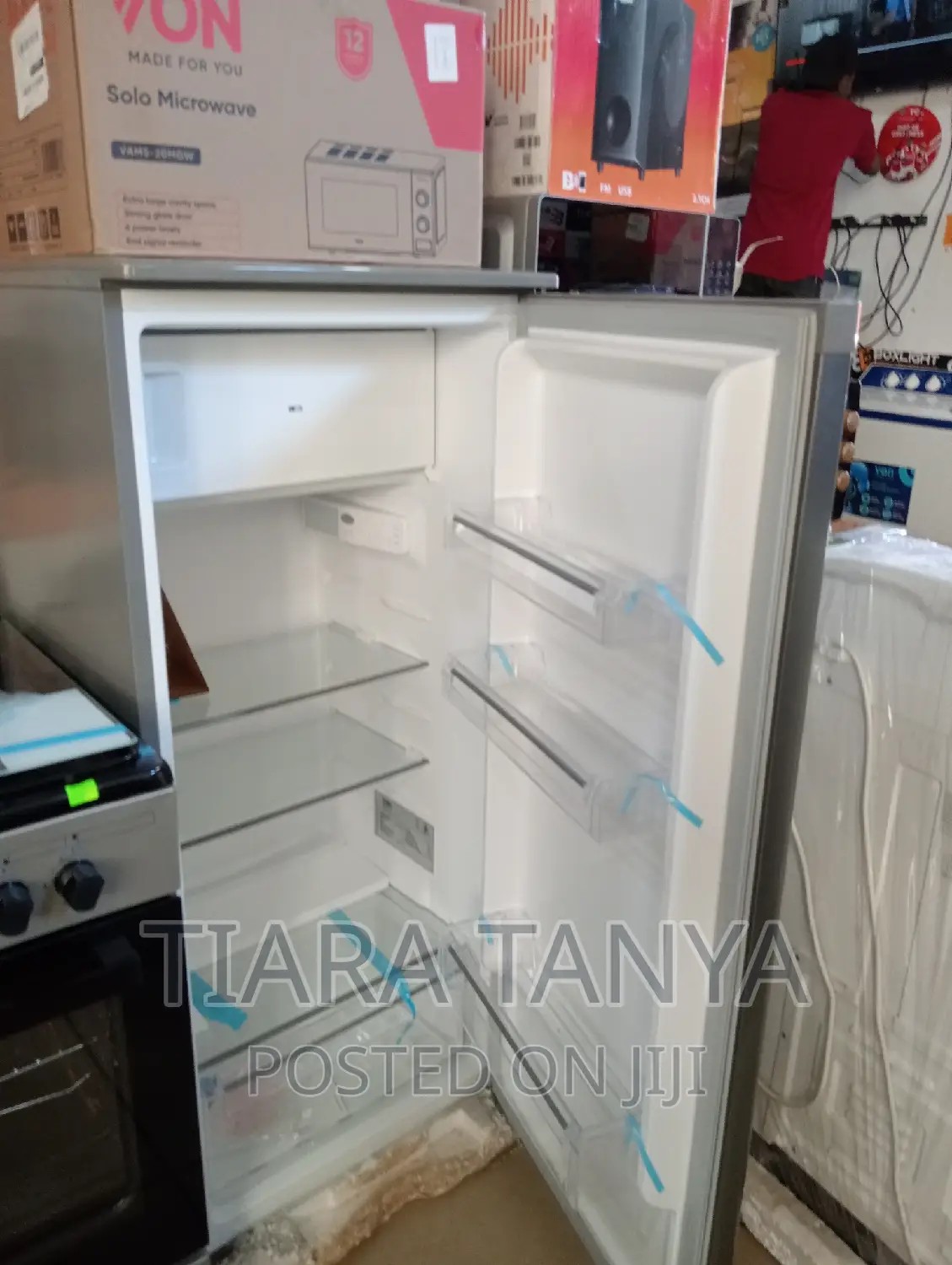 Beko Single Door Fridge – 198ltrs BAS598X UK KE
