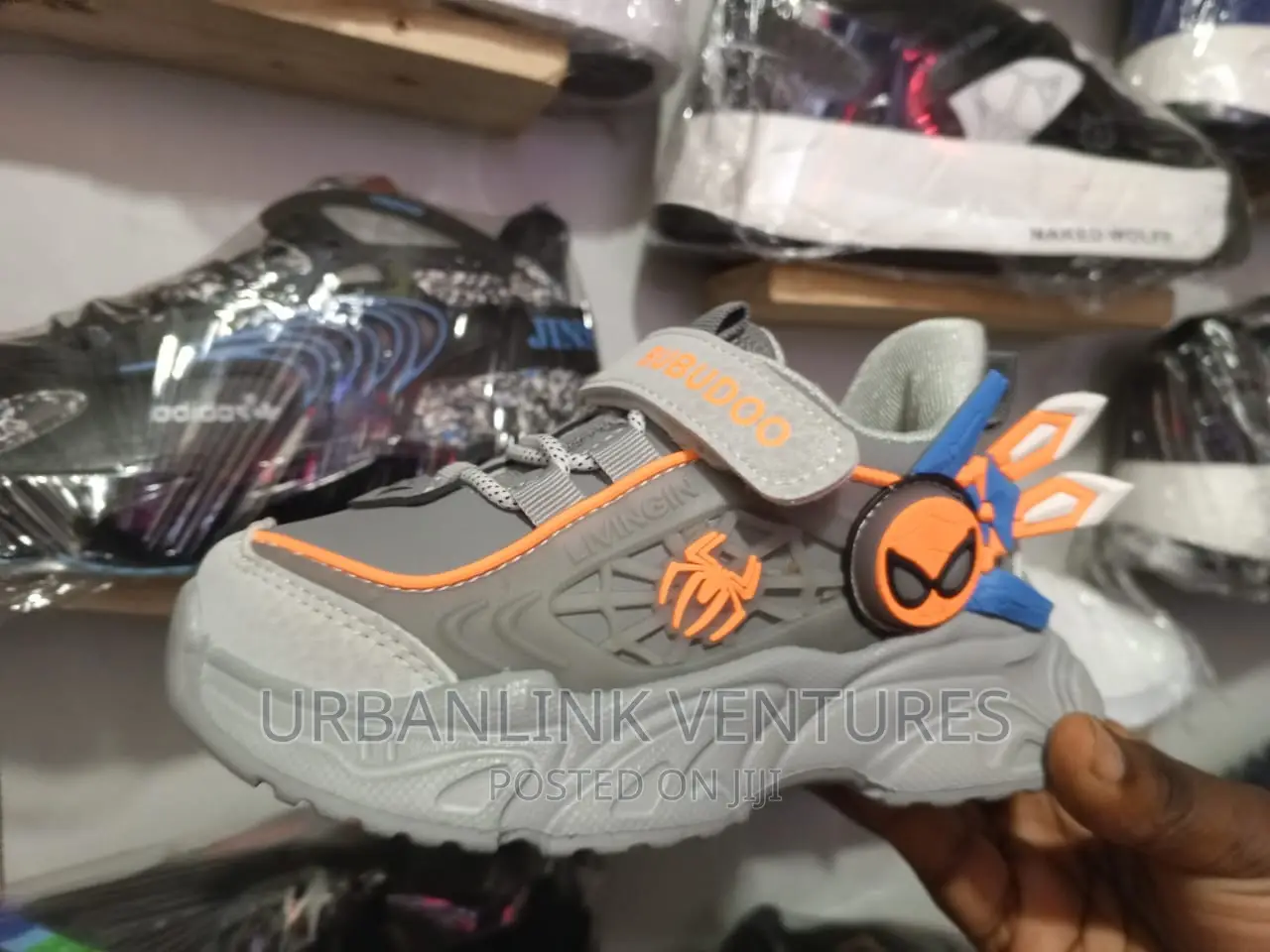 Children Spiderman Sneakers
