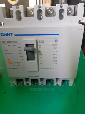 250amps Chint 4 Pole McCb.