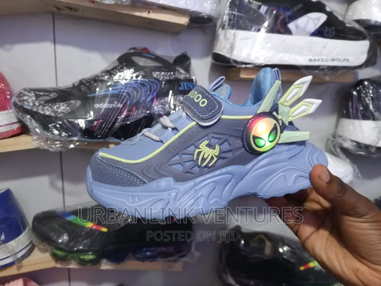 Children Spiderman Sneakers