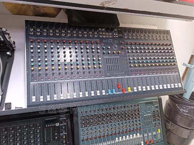 24 Channels Soundcraft Plain Mixer - main view