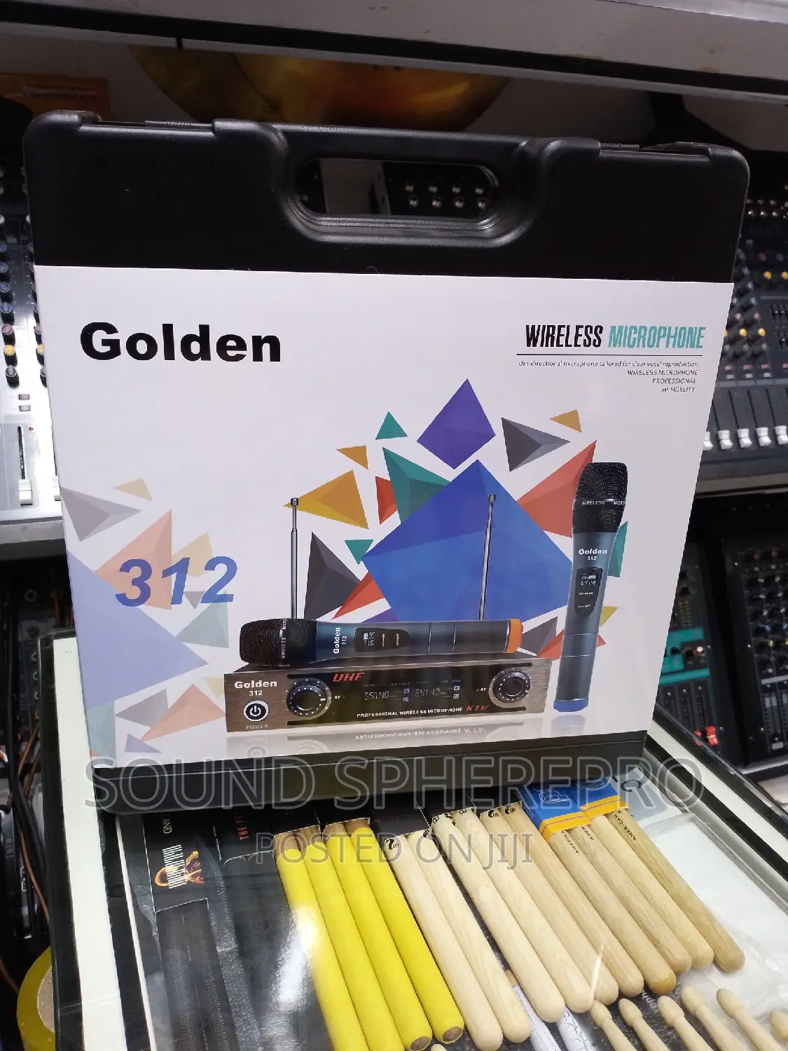 Golden 312 2in1 Wireless Microphone