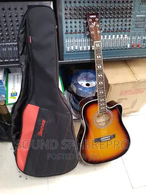 Yamaha Semi-Accoustic Size 41 Plus Ibanez Guitar Bag