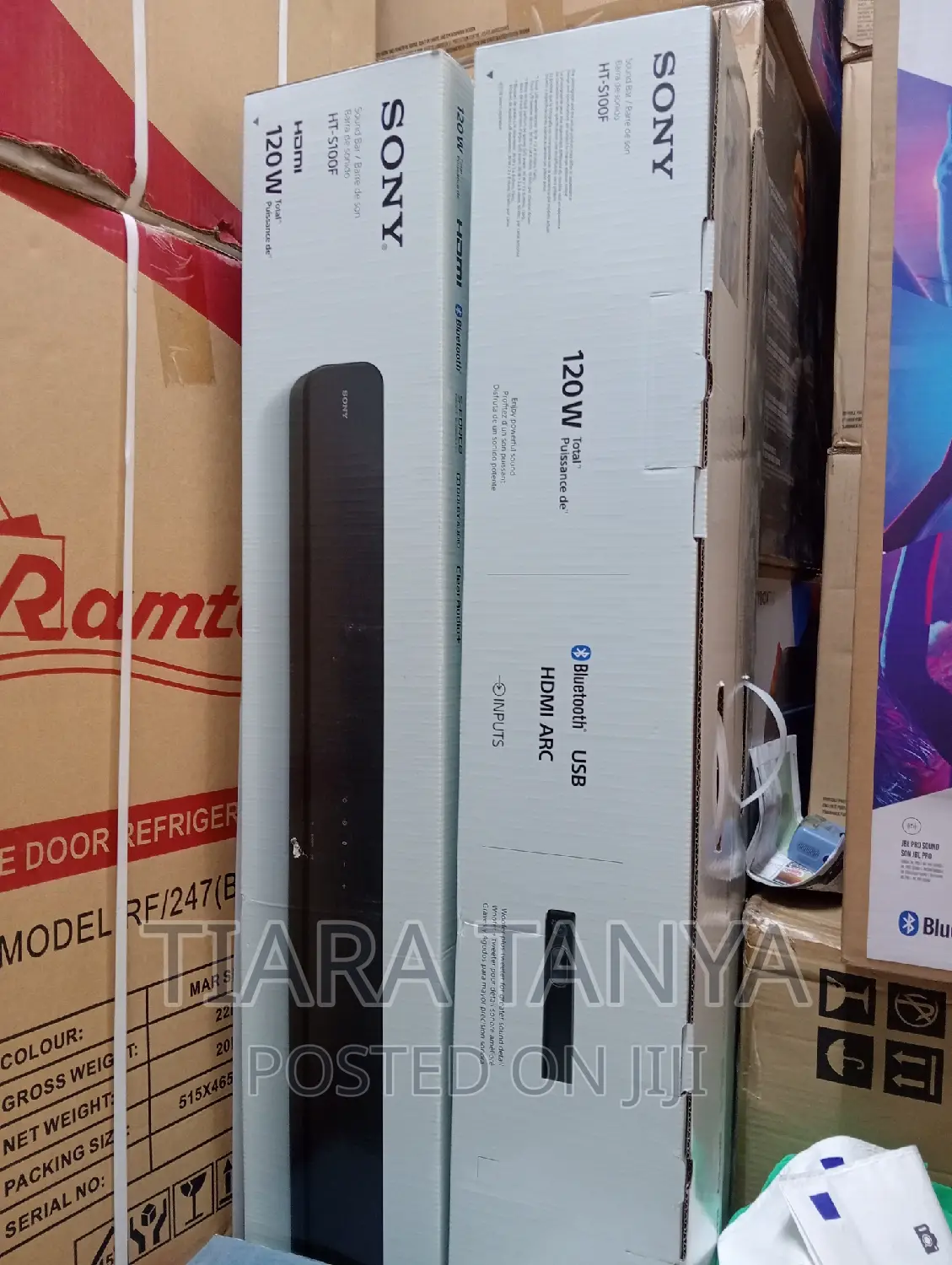 Sony HT-S100F 2ch Single Soundbar With Bluetooth – With 120W