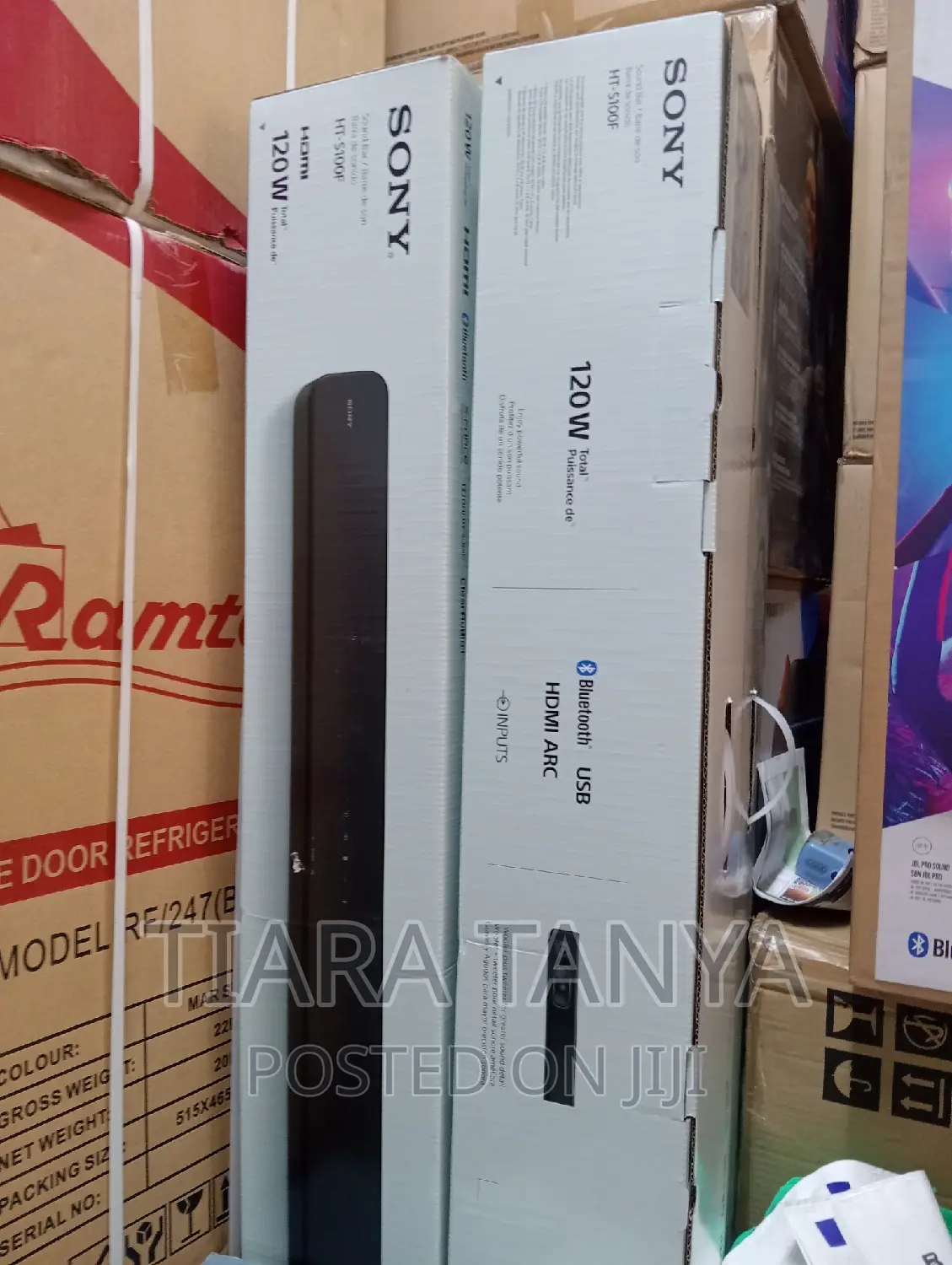 Sony HT-S100F 2ch Single Soundbar With Bluetooth – With 120W