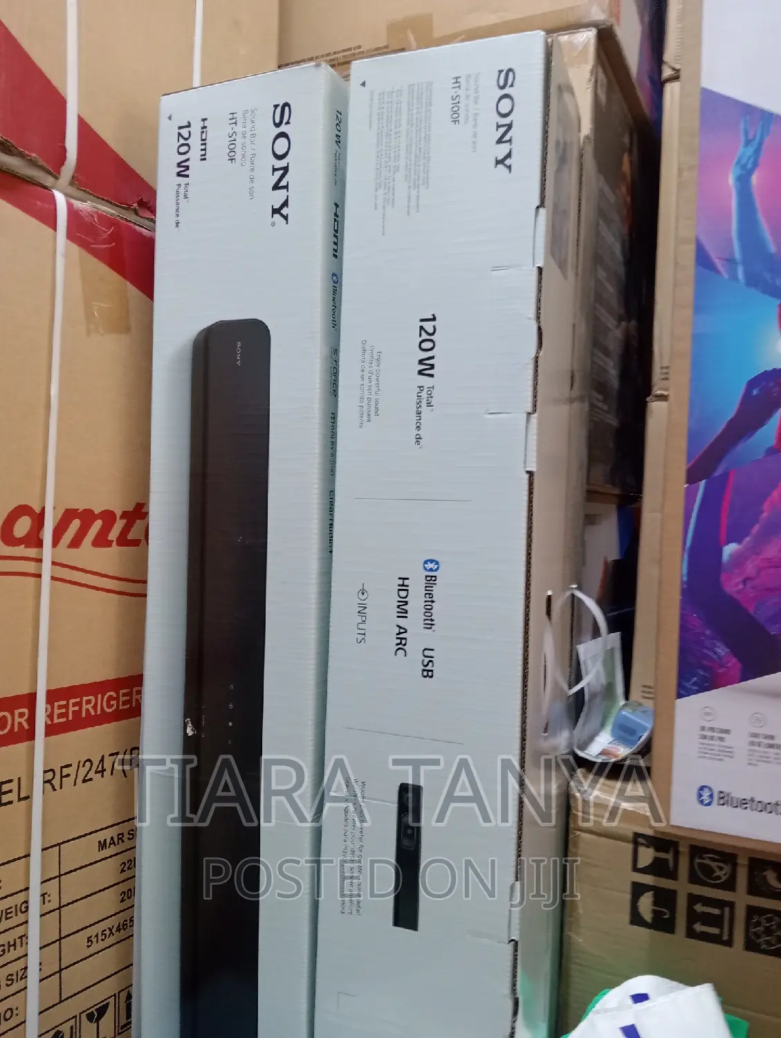 Sony Ht-S100f 2ch Single Soundbar With Bluetooth