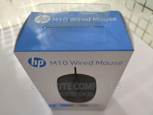 HP M10 USB Mouse Black M10 - main view