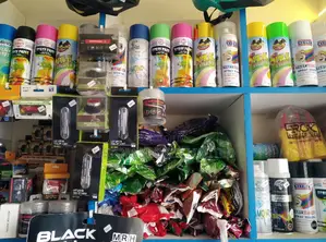 Bicycle Tubes, Lights, Helmets, Spray Cans