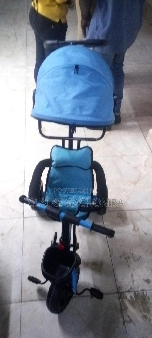 Baby Tricycle With Push and Forward Handle - main view