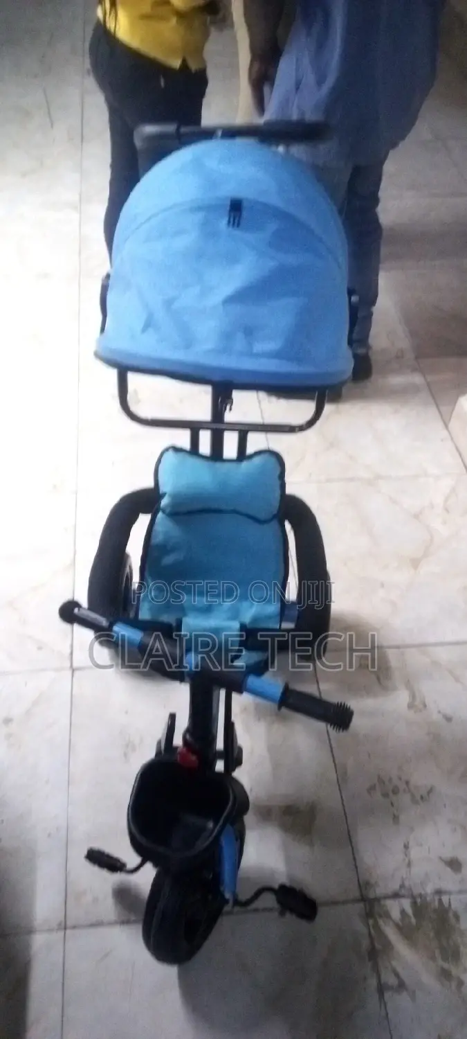 Baby Tricycle With Push and Forward Handle