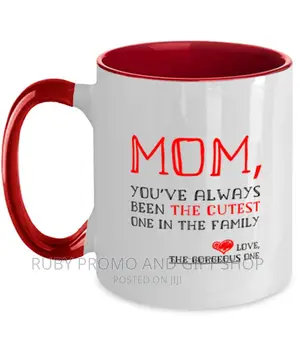 Red Two Tone Branded Mugs