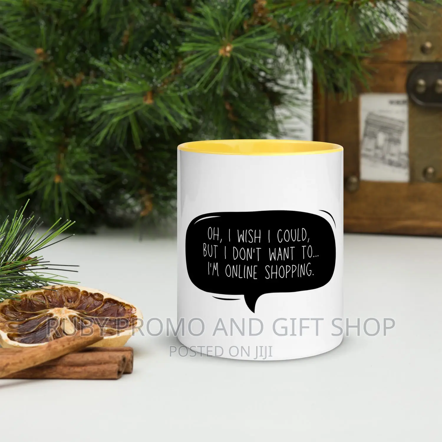 Yellow Two Tone Coffee Mug