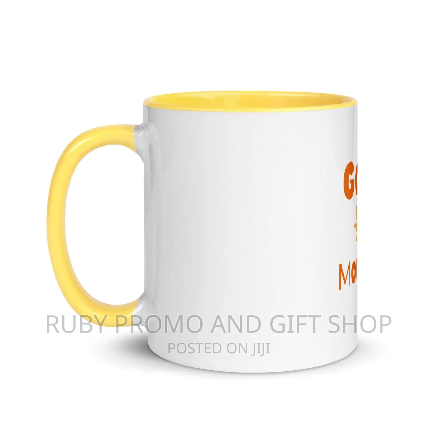 Yellow Two Tone Coffee Mug