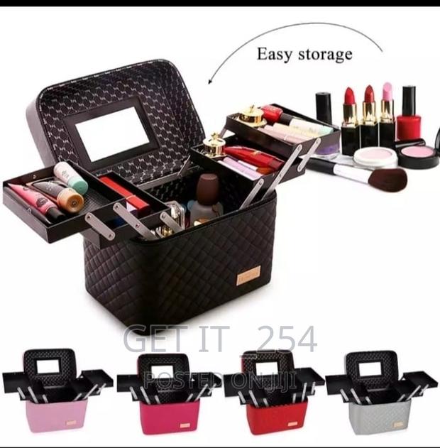 2 Tier Make Up Box Size 27*18*23 Cm