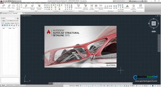 Autocad Structural Detailing 2015 - main view