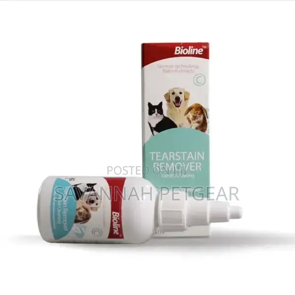 Bioline Pet Tear Stain Remover, for Dogs and Cats -50ml
