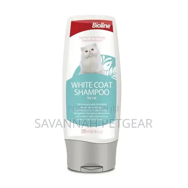 Bioline White Coat Shampoo for Cats - 200ml
