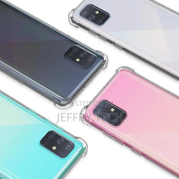 Transparent Cover With Anti-Shock Corners Samsung Galaxy A71 - thumbnail 2