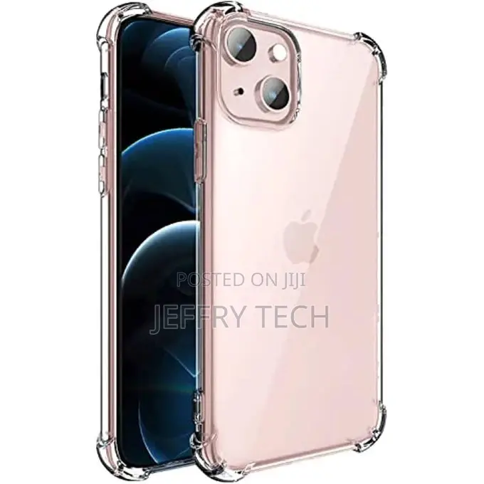 Transparent Cover With Anti-Shock Corners iPhone 13 – Transp