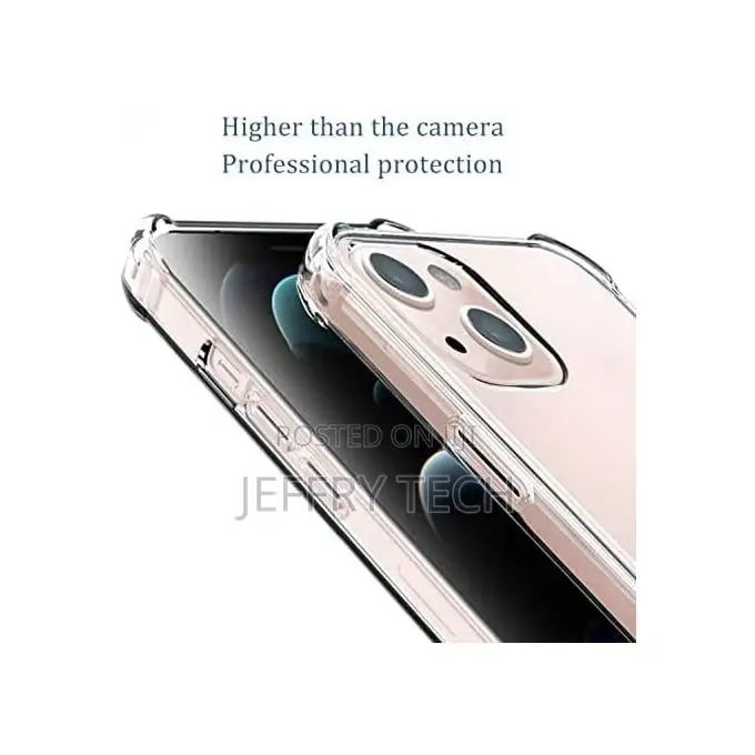 Transparent Cover With Anti-Shock Corners iPhone 13 – Transp