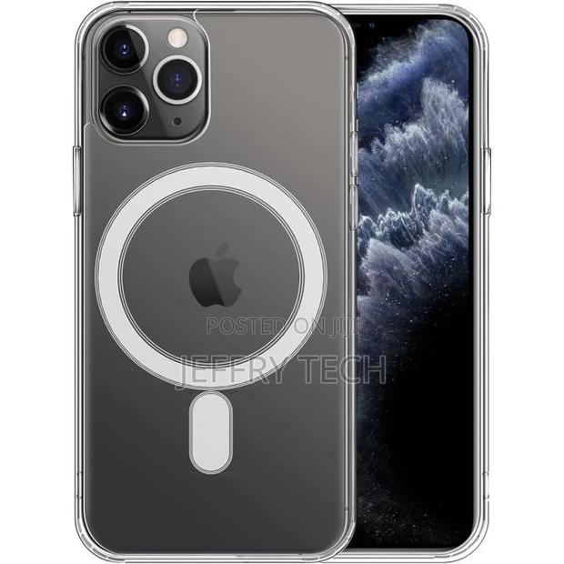 Magnetic Clear Case Designed for iPhone 11 Pro Max– Compatib - main view