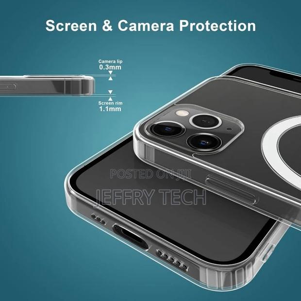 Magnetic Clear Case Designed for iPhone 11 Pro Max– Compatib - thumbnail 3