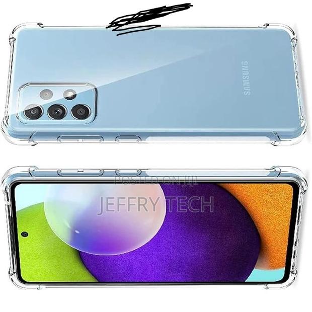Transparent Cover With Anti-Shock Corners Samsung Galaxy A52 - thumbnail 2
