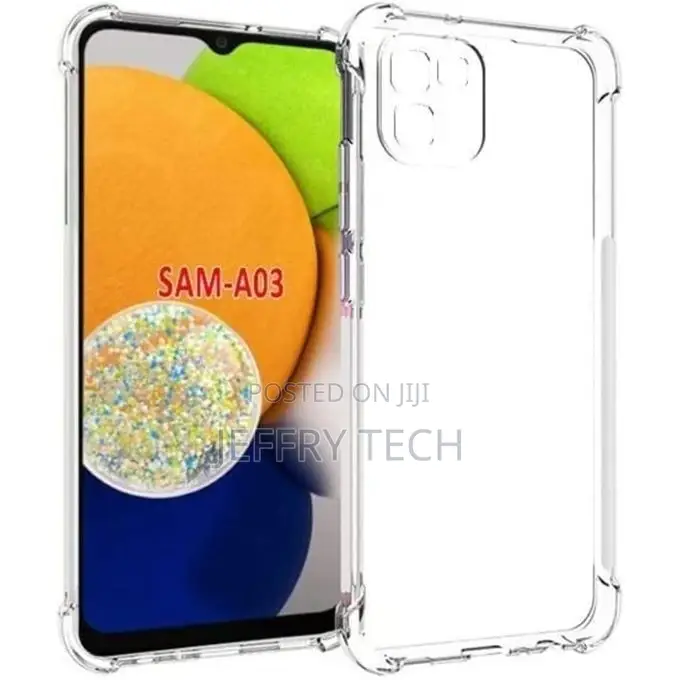 Transparent Cover With Anti-Shock Corners Samsung Galaxy A03