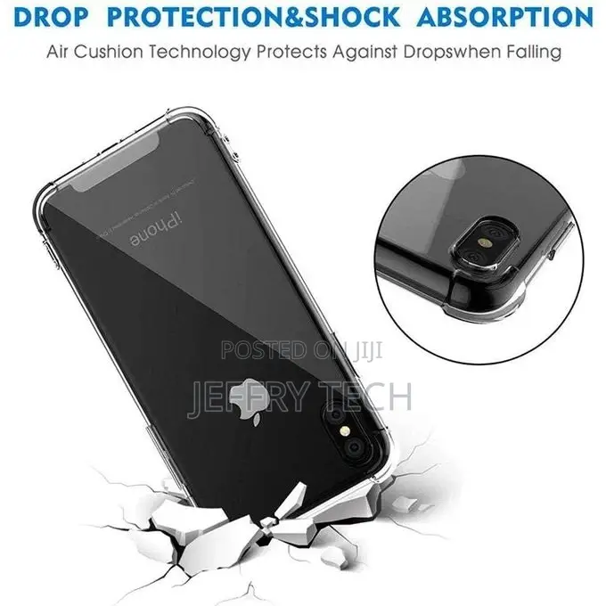 Transparent Cover With Anti-Shock Corners iPhone X / XS – Tr