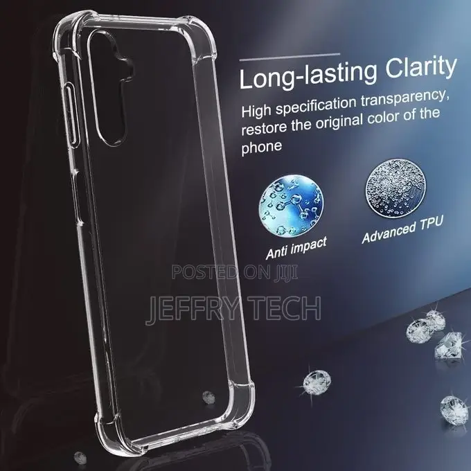 Transparent Cover With Anti-Shock Corners Samsung Galaxy A34
