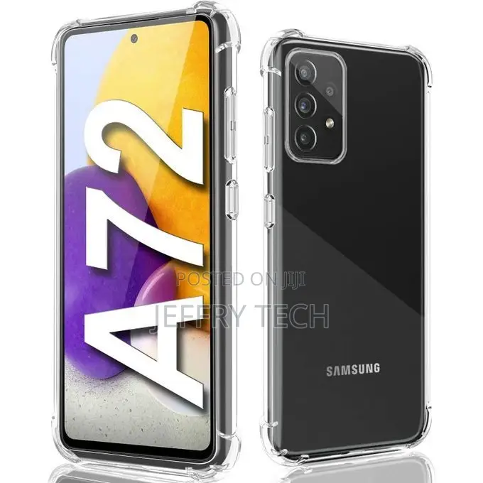 Transparent Cover With Anti-Shock Corners Samsung Galaxy A72