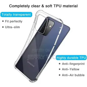 Transparent Cover With Anti-Shock Corners Samsung Galaxy A72