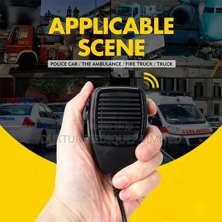 Ambulance Led Warning Light With Siren And Siren Radio
